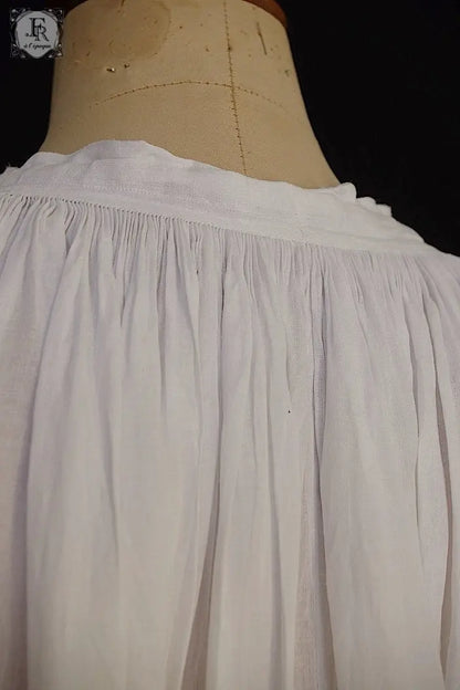 アンティーク司祭チュニック　antique aube Church Smock4 .FR a l'epoque