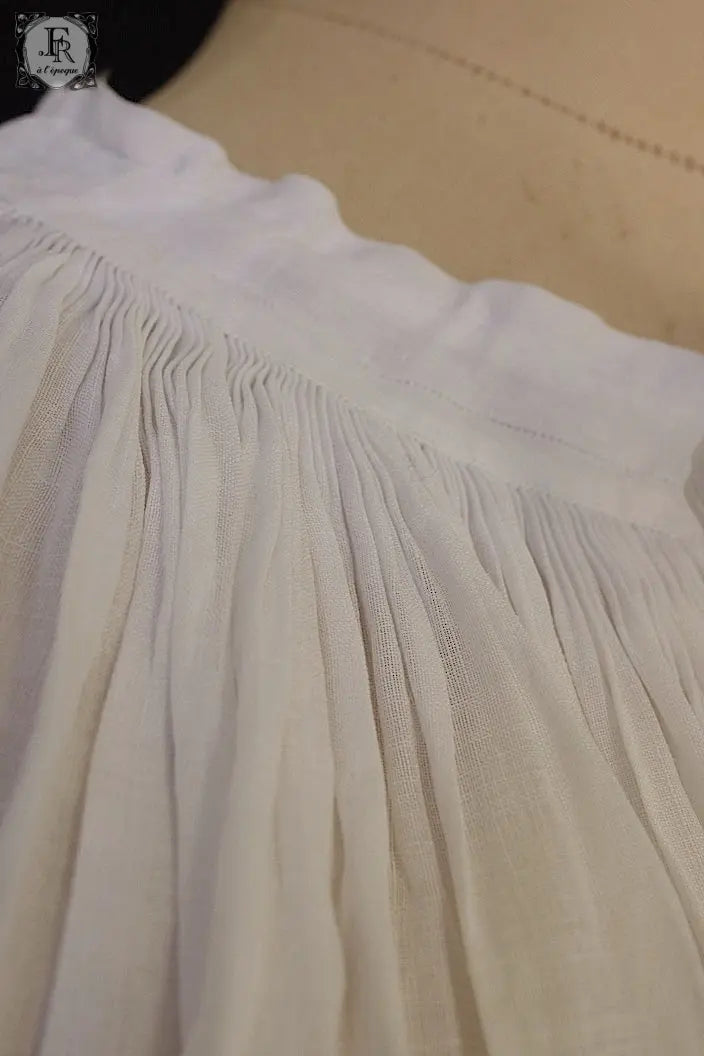 アンティーク司祭チュニック　antique aube Church Smock4 .FR a l'epoque