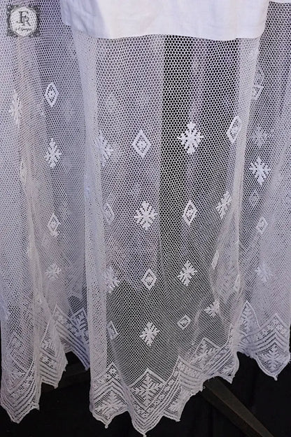 アンティーク司祭チュニック　antique aube Church Smock4 .FR a l'epoque