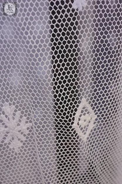 アンティーク司祭チュニック　antique aube Church Smock4 .FR a l'epoque