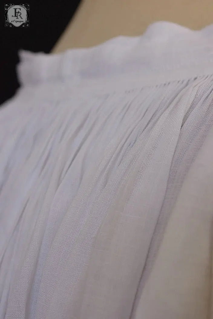 アンティーク司祭チュニック　antique aube Church Smock4 .FR a l'epoque