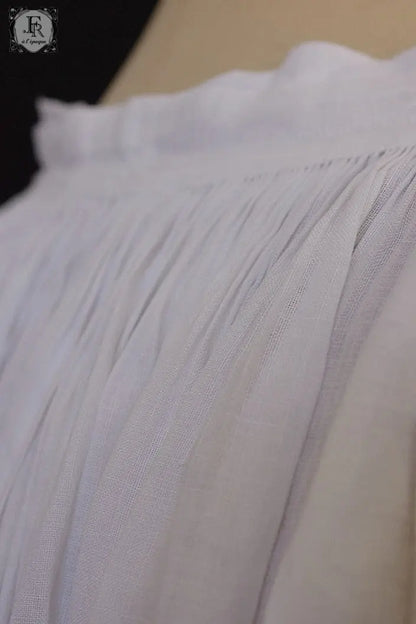 アンティーク司祭チュニック　antique aube Church Smock4 .FR a l'epoque