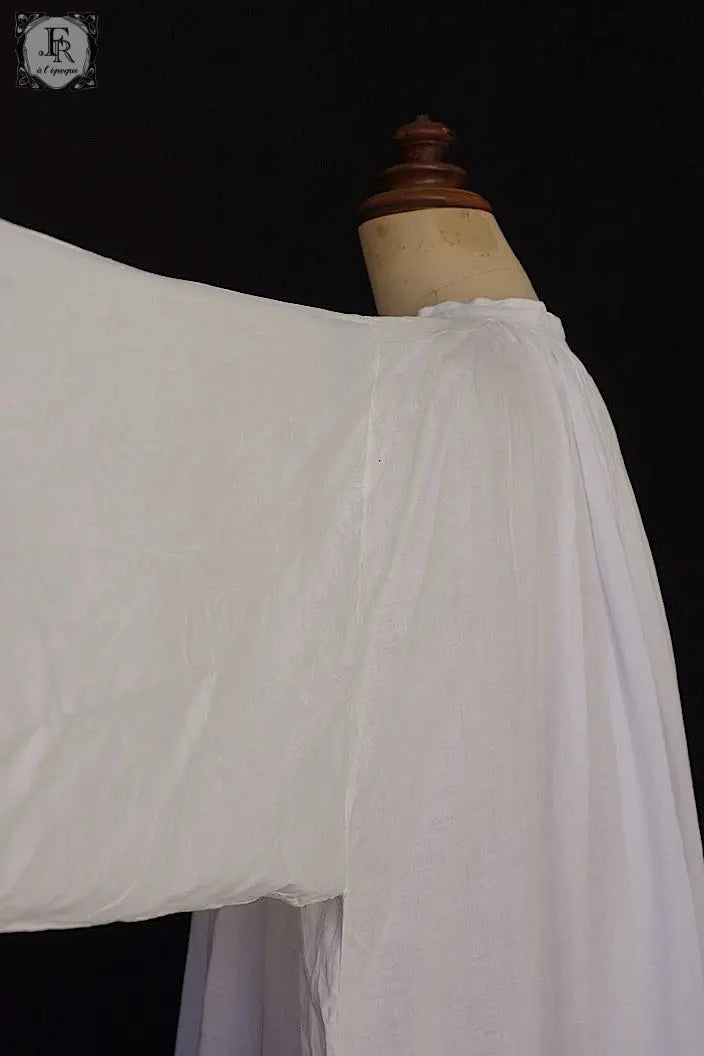 アンティーク司祭チュニック　antique aube Church Smock4 .FR a l'epoque
