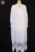 アンティーク司祭チュニック　antique aube Church Smock5 .FR a l'epoque