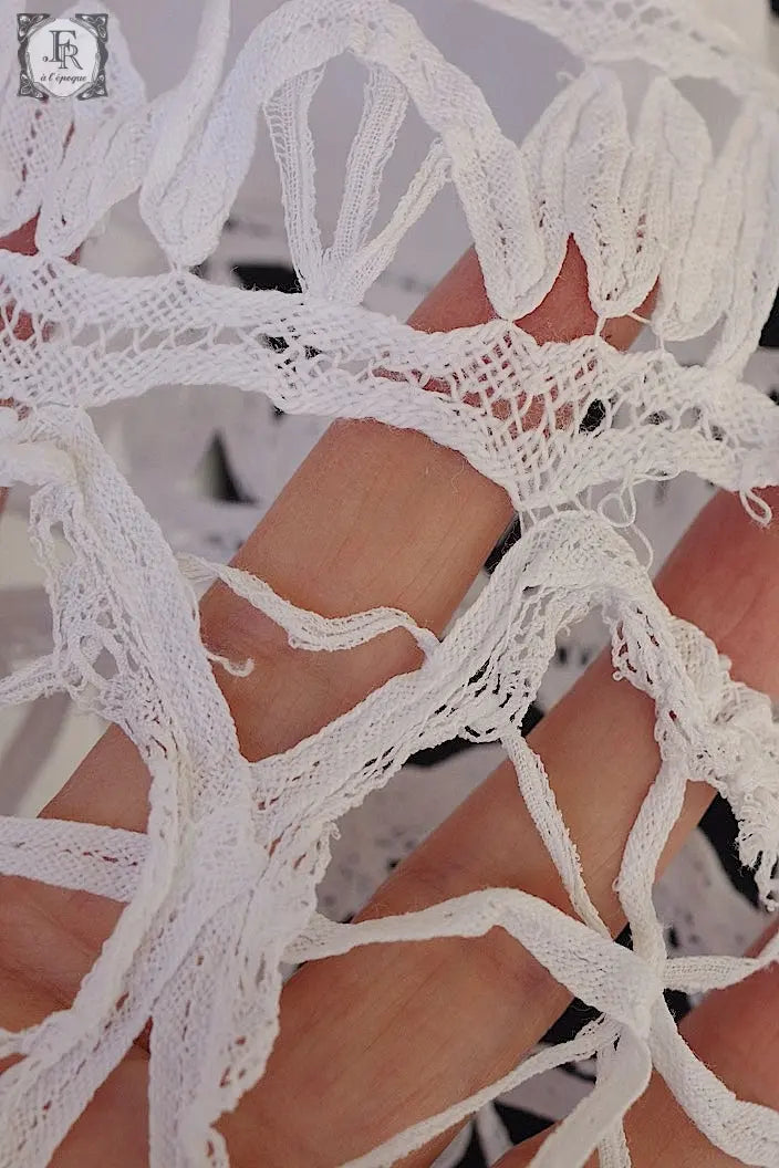 アンティーク司祭チュニック　antique aube Church Smock5 .FR a l'epoque