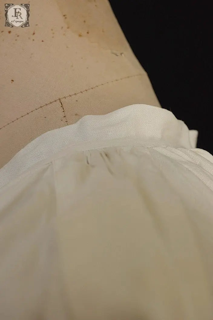 アンティーク司祭チュニック　antique aube Church Smock6 .FR a l'epoque