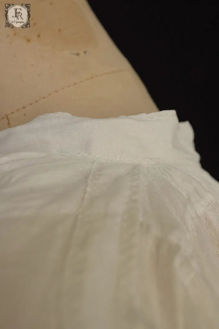 アンティーク司祭チュニック　antique aube Church Smock7 .FR a l'epoque