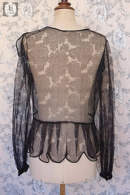アンティークブラウス　antique blouse .FR a l'epoque