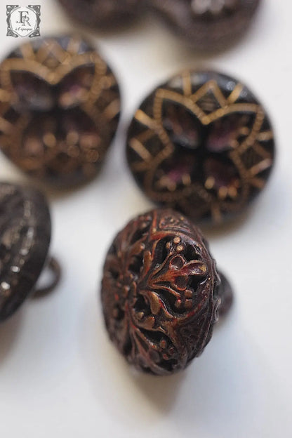 アンティークボタン　antique boutons lots4 .FR a l'epoque