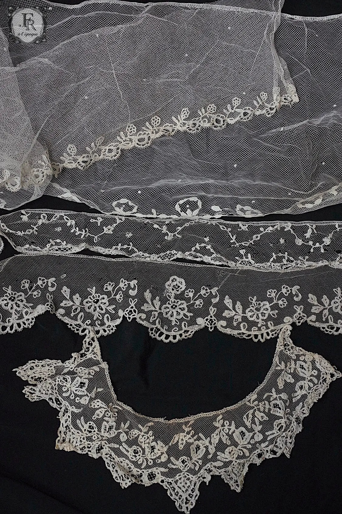 アンティークレース　antique dentelle ５種 .FR a l'epoque