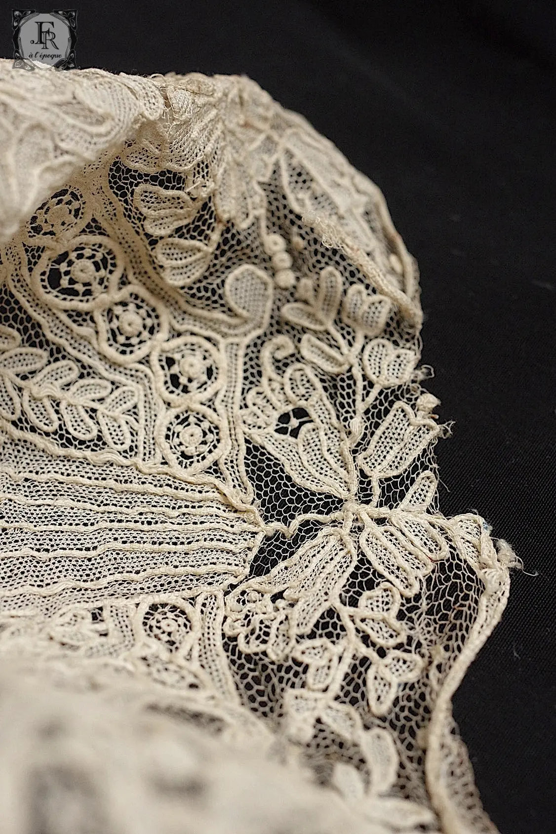 アンティークレース　antique dentelle ブリュクセル　襟型 .FR a l'epoque