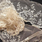 アンティークレース　antique dentelle アプリカッションアングレテール　135cm ＋document .FR a l'epoque
