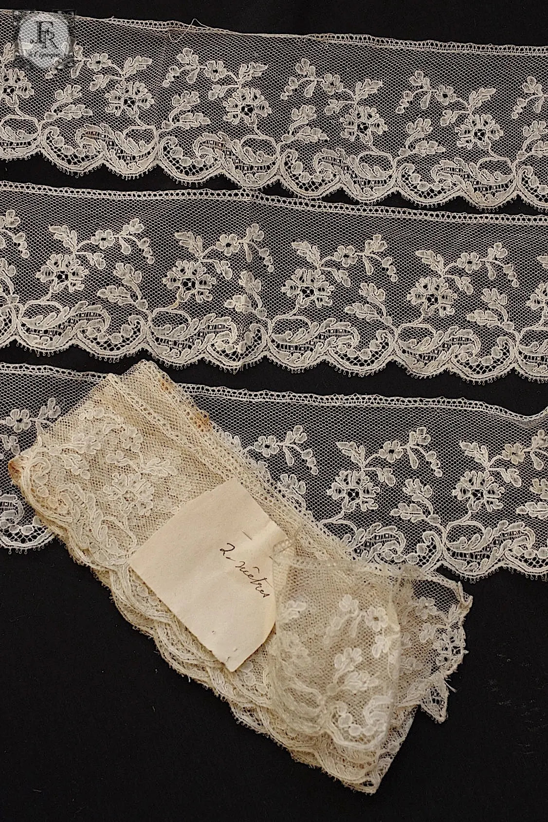 アンティークレース　antique dentelle 　マリンヌレース　lots 1 .FR a l'epoque