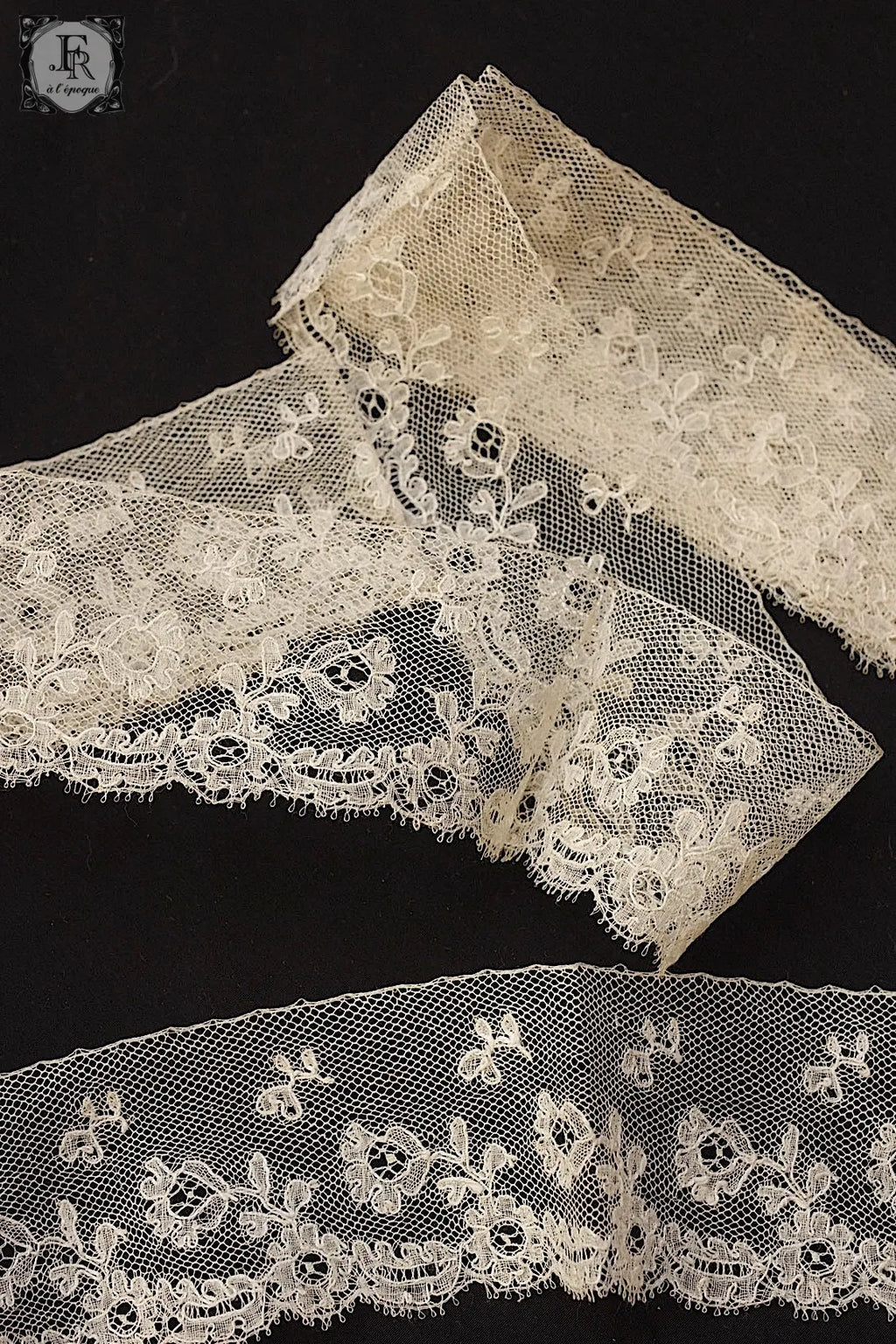 アンティークレース　antique dentelle 　マリンヌレース　lots 2 .FR a l'epoque