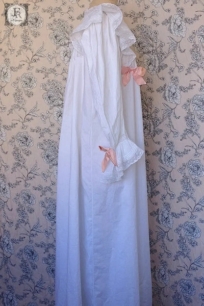 アンティークコットンワンピース　antique dress .FR a l'epoque