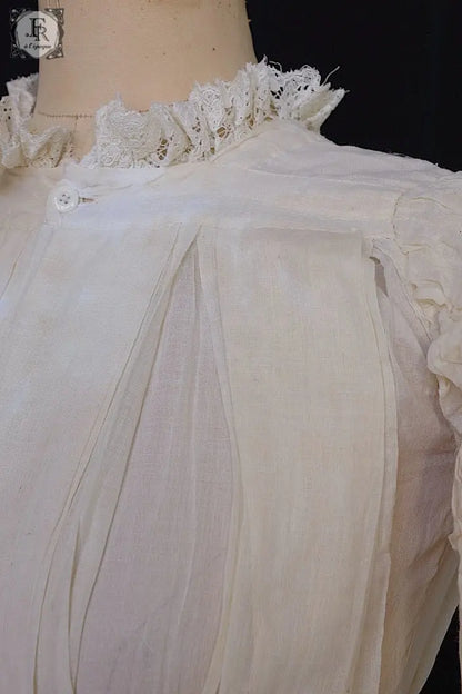 アンティークワンピース＋スカート　少女用　antique dress .FR a l'epoque