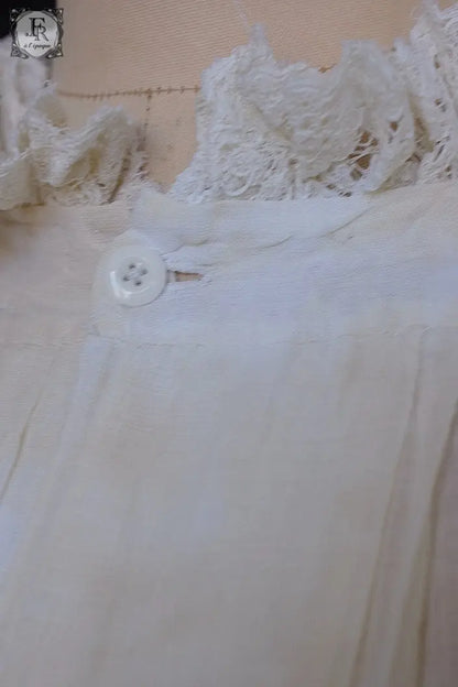 アンティークワンピース＋スカート　少女用　antique dress .FR a l'epoque