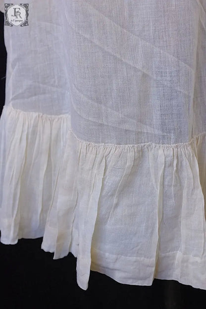 アンティークワンピース＋スカート　少女用　antique dress .FR a l'epoque