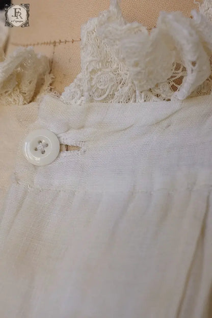 アンティークワンピース＋スカート　少女用　antique dress .FR a l'epoque