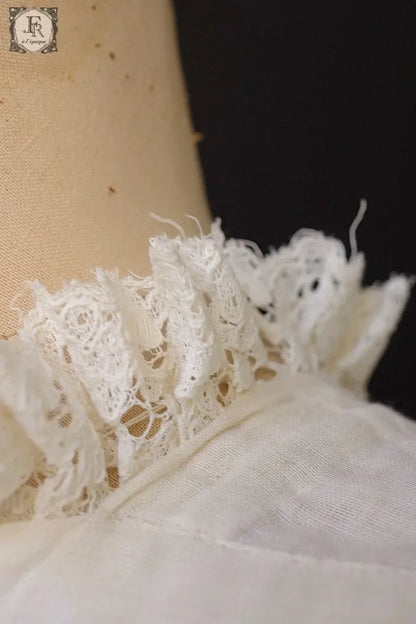 アンティークワンピース＋スカート　少女用　antique dress .FR a l'epoque