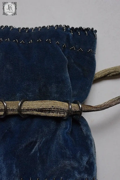 アンティークポシェット　antique sac ビーズ .FR a l'epoque