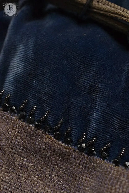 アンティークポシェット　antique sac ビーズ .FR a l'epoque