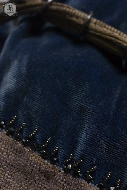 アンティークポシェット　antique sac ビーズ .FR a l'epoque