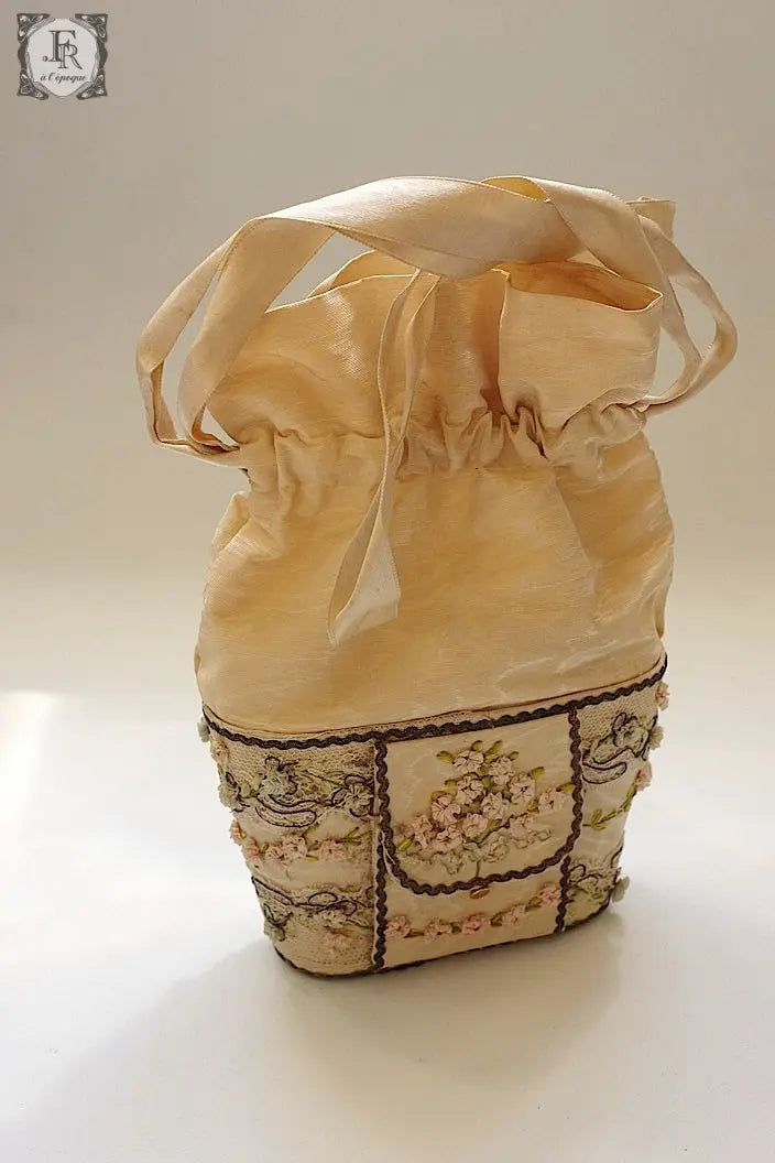 アンティークポーチ　antique sac ロココ .FR a l'epoque