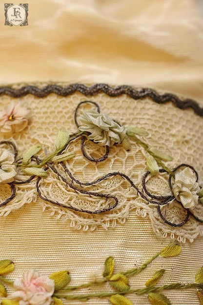 アンティークポーチ　antique sac ロココ .FR a l'epoque