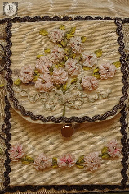 アンティークポーチ　antique sac ロココ .FR a l'epoque