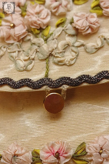 アンティークポーチ　antique sac ロココ .FR a l'epoque