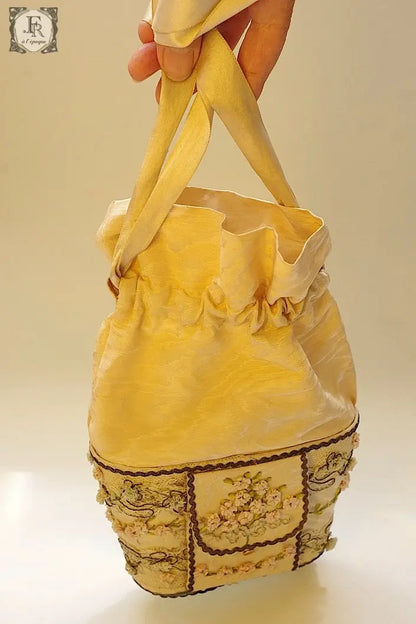 アンティークポーチ　antique sac ロココ .FR a l'epoque