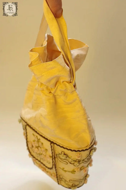 アンティークポーチ　antique sac ロココ .FR a l'epoque