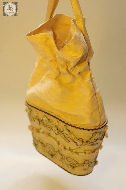 アンティークポーチ　antique sac ロココ .FR a l'epoque