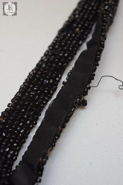 アンティークポーチ　antique sac ピーズポーチ　henry a la pensee .FR a l'epoque