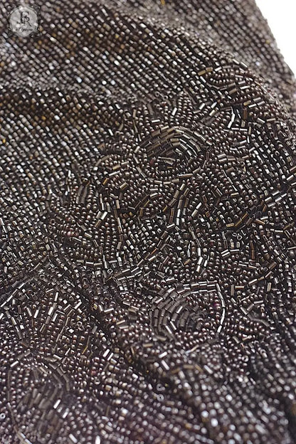 アンティークポーチ　antique sac ピーズポーチ　henry a la pensee .FR a l'epoque