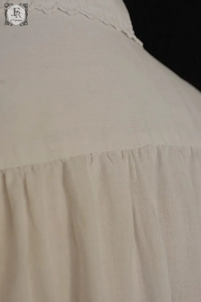 アンティークコットンワンピース　antique vêtement .FR a l'epoque