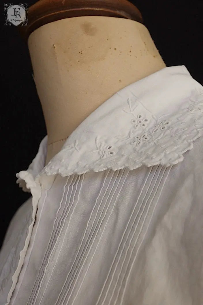 アンティークコットンワンピース　antique vêtement .FR a l'epoque