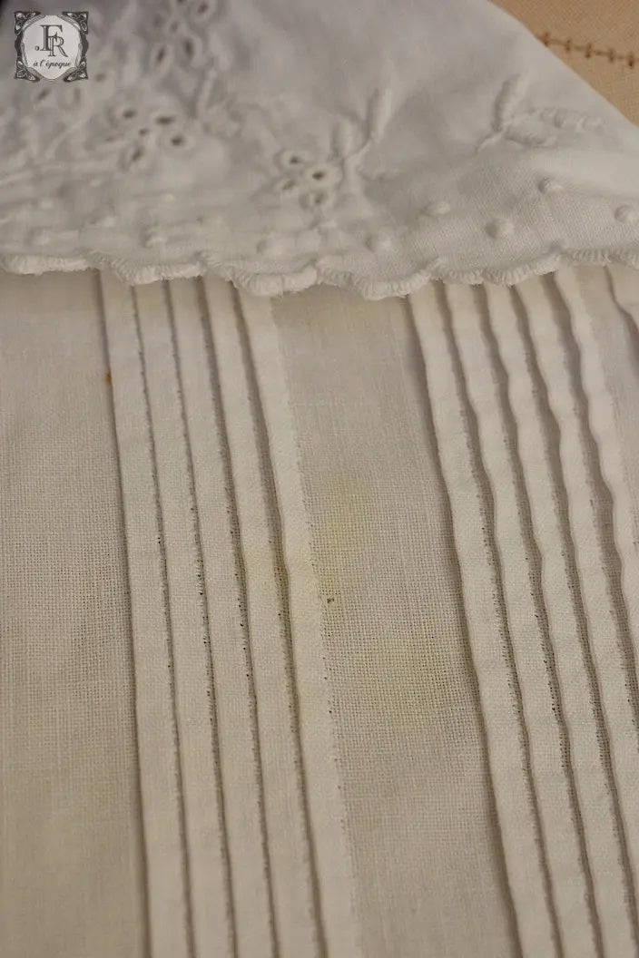 アンティークコットンワンピース　antique vêtement .FR a l'epoque