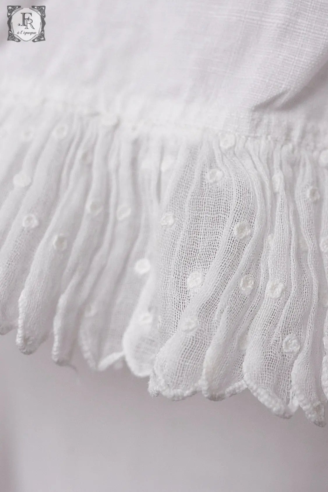 アンティーク羽織り　antique vêtement リネン .FR a l'epoque