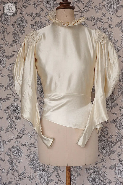 アンティークトップス　antique vêtement 　サテントップ .FR a l'epoque