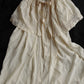 アンティーク子供服　antique vêtement 　シルクワンピースケープ付き .FR a l'epoque