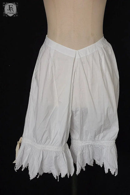 アンティークドロワーズパンツ　antique vêtement 　culotte .FR a l'epoque