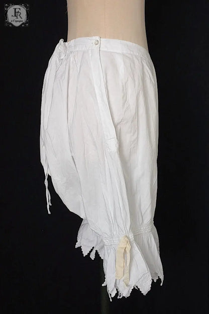 アンティークドロワーズパンツ　antique vêtement 　culotte .FR a l'epoque