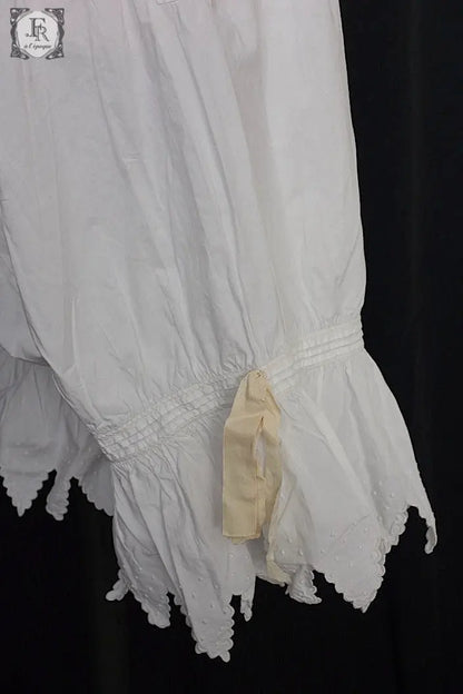 アンティークドロワーズパンツ　antique vêtement 　culotte .FR a l'epoque
