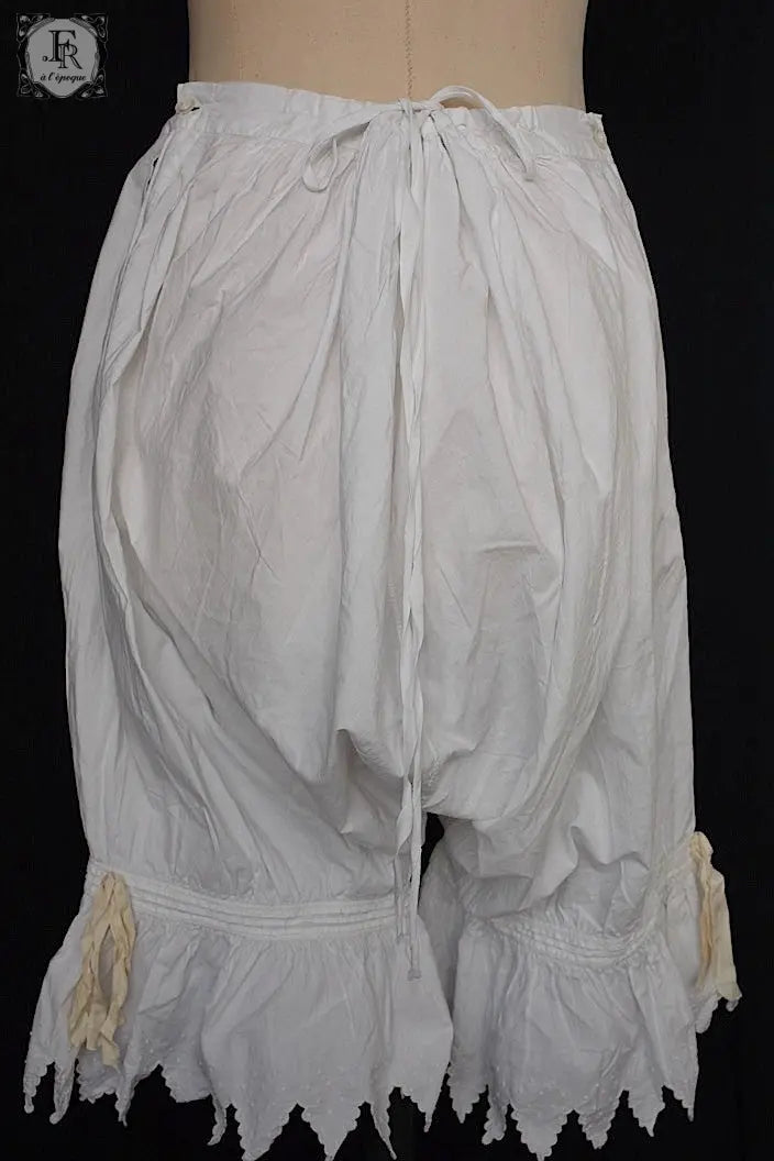 アンティークドロワーズパンツ　antique vêtement 　culotte .FR a l'epoque