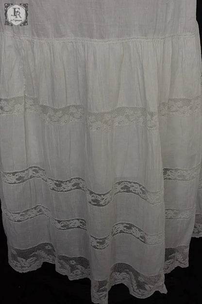 アンティークスカート　antique vêtement skirt .FR a l'epoque