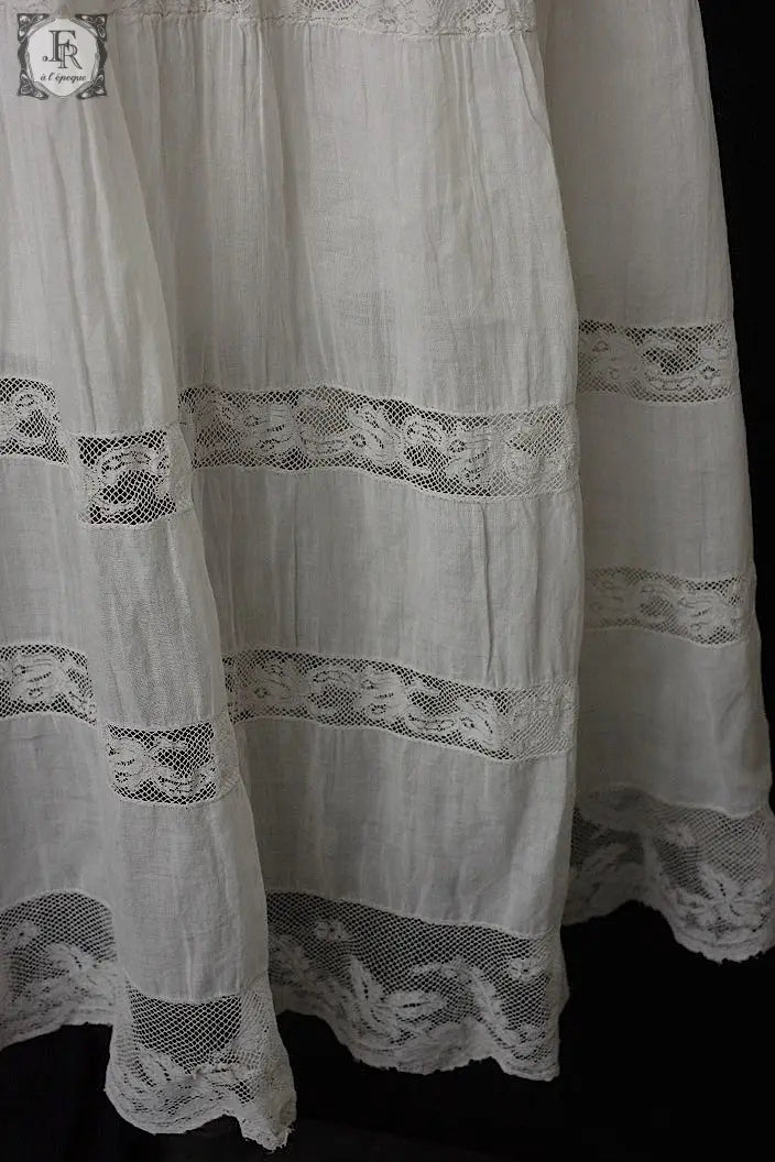 アンティークスカート　antique vêtement skirt .FR a l'epoque