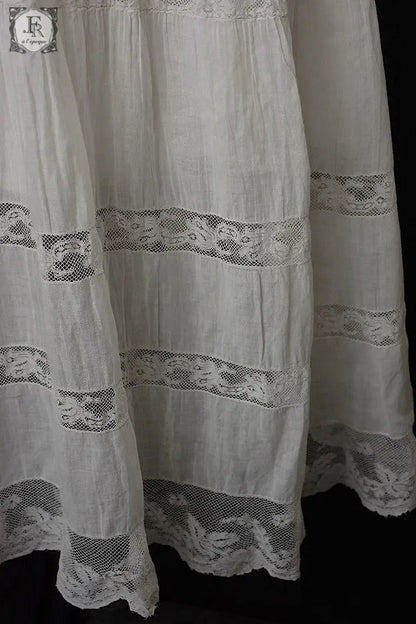 アンティークスカート　antique vêtement skirt .FR a l'epoque