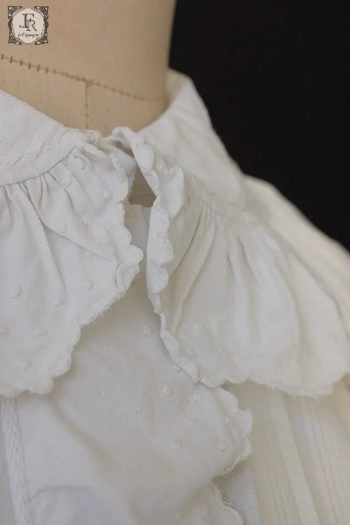 アンティークブラウス　antique vêtement　blouse 2 .FR a l'epoque